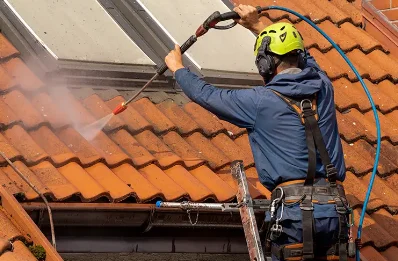 Démoussage et hydrofuge de toiture à Jonchère